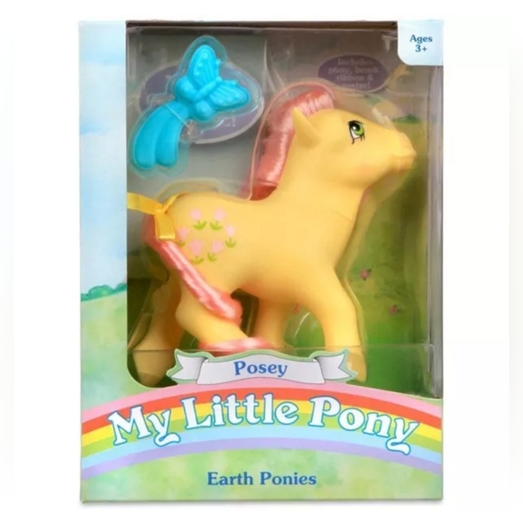 My Little Pony POSEY Figure Classic Earth Ponies & Accessory New - Picture 2 of 12
